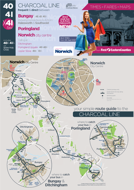 CHARCOAL LINE TIMES FARES MAPS Frequent & Direct Between