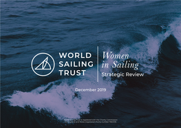 Women in Sailing Strategic Review World Sailing Trust