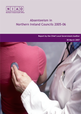 Absenteeism in Northern Ireland Councils 2005-06