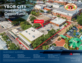 YBOR CITY E 7T Investment Opportunity N 17Th Street TAMPA, FLORIDA