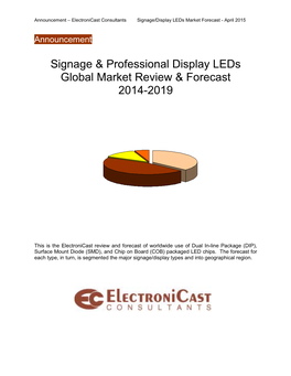 Leds in Signage and Professional Displays