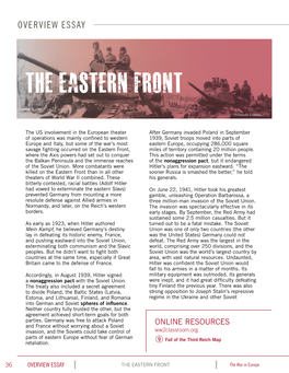 The Eastern Front