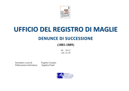 Ufficio Del Registro Di Maglie