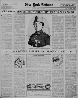 Clearing House for Women Physicians' War Work