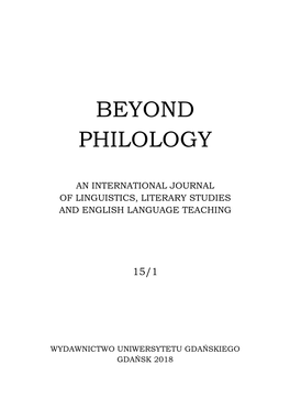 Beyond Philology