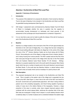 Aberdour Dunfermline & West Fife Local Plan