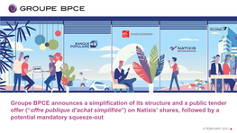 On Natixis' Shares, Followed by a Potential Mandatory