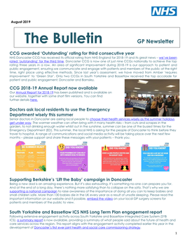 The Bulletin GP Newsletter