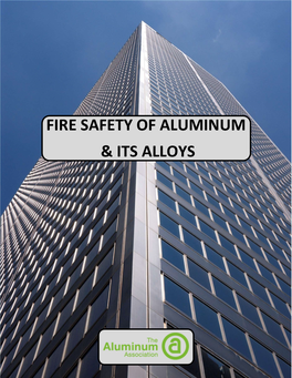 Fire Safety of Aluminum and Its Alloys