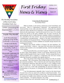 FFBC Newsletter