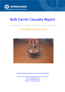 Bulk Carrier Casualty Report