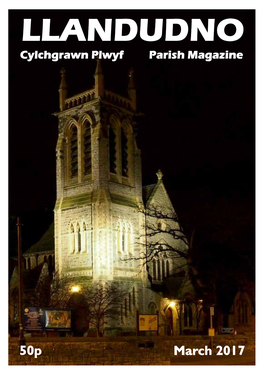 LLANDUDNO Cylchgrawn Plwyf Parish Magazine