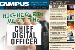 CAMPUS TECHNOLOGY | December 2014 Campus+Industry TECHNOLOGY HAPPENINGS in HIGHER EDUCATION