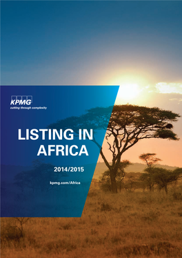 Listing in Africa