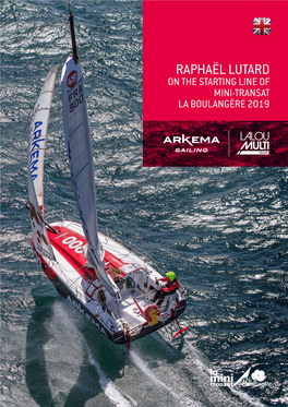 Raphaël Lutard on the Starting Line of Mini-Transat La Boulangère 2019