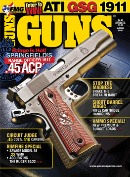 GUNS Magazine March 2011