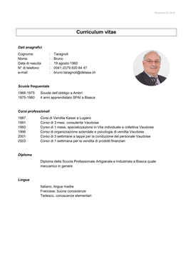 Curriculum Vitae