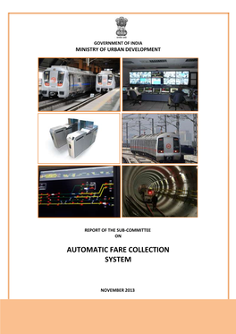 Automatic Fare Collection System