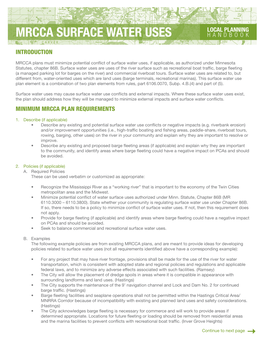 Mrcca Surface Water Uses Handbook