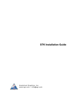 STK Installation Guide