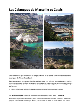 Les Calanques De Marseille Et Cassis