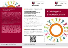 Flüchtlinge Im Landkreis Lörrach