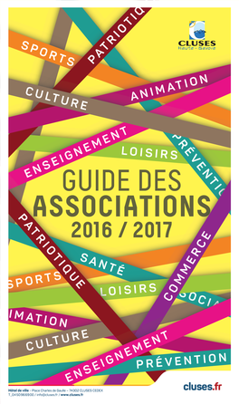 Guide Des Associations 2016/2017 Guide Des Associations 2016/2017 > > Culture Culture >