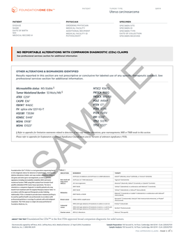 Uterus Carcinosarcoma