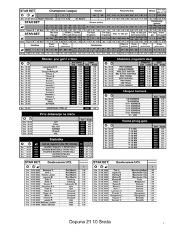 Dopuna 21 10 Sreda