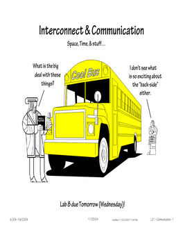 Interconnect & Communication