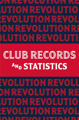 Stats and Records