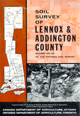 36 of the Ontario Soil Survey 1963