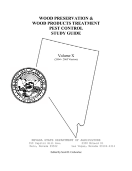Wood Preservation & Wood Products Treatment Pest Control Study Guide