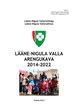 Lääne-Nigula Valla Arengukava 2014-2022