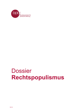 Dossier Rechtspopulismus