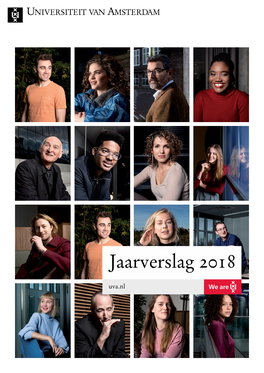 Jaarverslag 2018 Jaarverslag 2018 | Universiteit Van Amsterdam 1