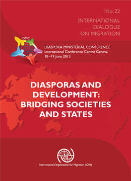 DIASPORA MINISTERIAL CONFERENCE International Conference Centre Geneva (CICG) 18–19 June 2013