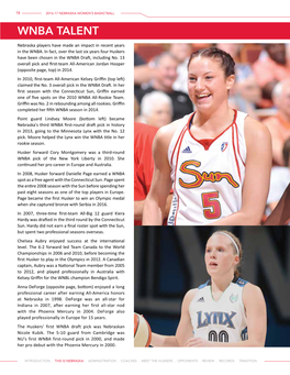 Wnba Talent Professional Success