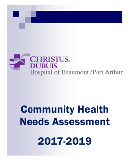 2017-2019 Community Health Needs Assessment