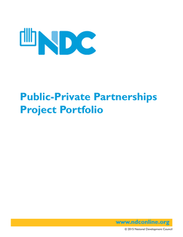 Public-Private Partnerships Project Portfolio