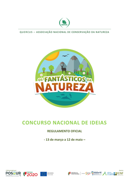 Concurso Nacional De Ideias