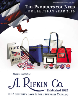 2016 Election Catalog.Pdf