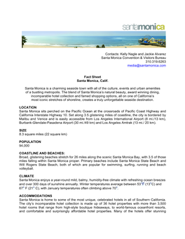 Santa-Monica-Fact-Sheet.Pdf