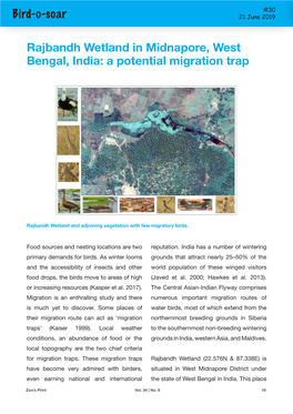 Bird-O-Soar Rajbandh Wetland in Midnapore, West