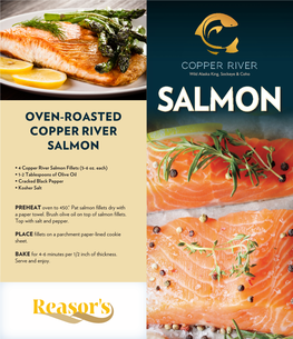 Copper River Salmon Brochure