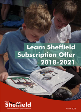 Learn Sheffield Subscription Offer 2018-2021