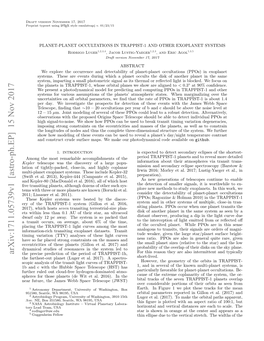 Planet-Planet Occultations in TRAPPIST-1 and Other Exoplanet