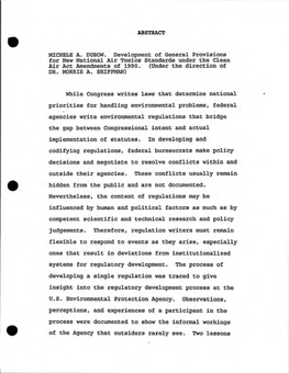 Perceptions, and Experiences of a Participant in the Process Were Documented to Show the Informal Workings of the Agency That Outsiders Rarely See