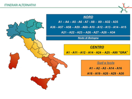 Nord A1 – A4 – A5 - A6 - A7 - A8 - A9 – A32 - A35 A36 - A57 - A58 – A59 - A60- A10 - A12 - A13 - A14 - A15 A21 - A22 - A23 – A26 - A27 - A28 – A34