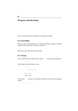 8 Frequency Domain Design